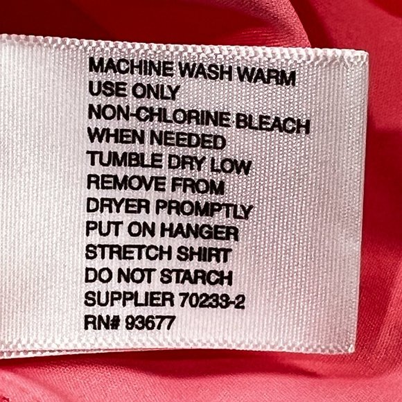 J Ferrar Slim Fit Mens Button Up Long Sleeve Dress Shirt & Tie Medium New Pink - Picture 6 of 14